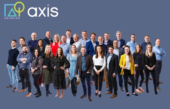 Image of Group of the team at Axis