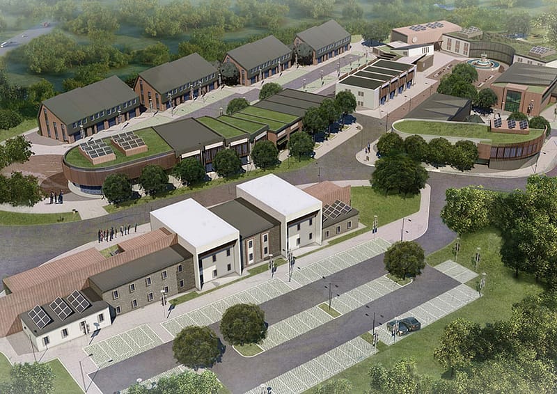 Penrose Student Village CGI